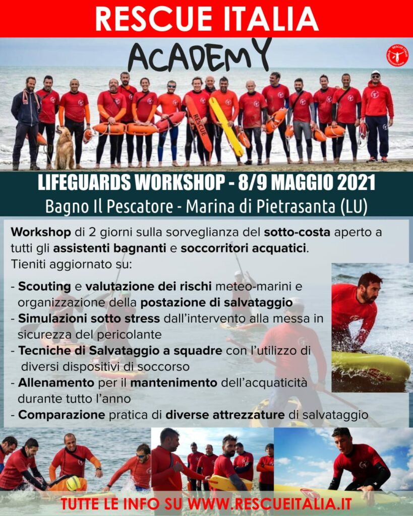 8-9 Maggio Rescue Italia Academy