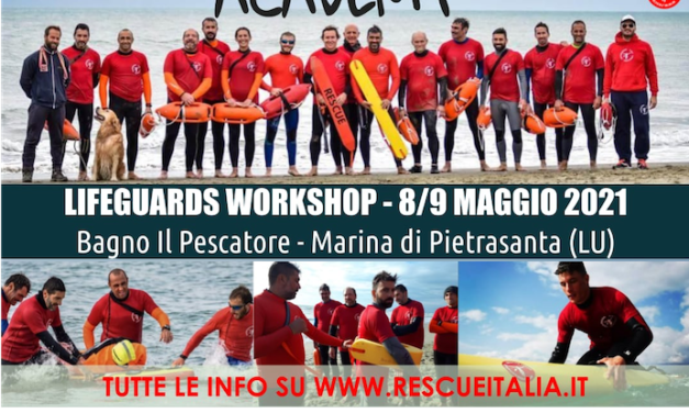 8-9 Maggio 2021 Rescue Italia Accademy